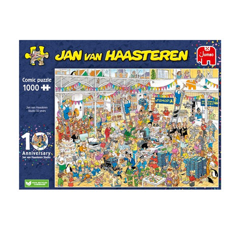 Comic Puzzle Studio 10th Anniversary 1000 pieces - Jan van Haasteren