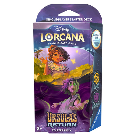 Lorcana Trading Card Game - Ursula's Return Starter Deck Amber & Amethyst