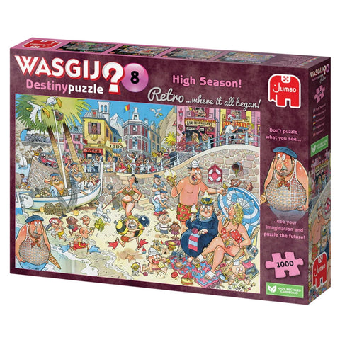 Destiny Retro Puzzle 8 High Season! 1000 pieces - Wasgij