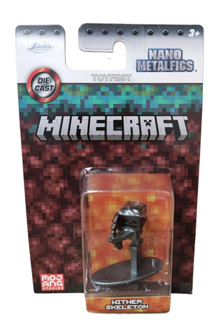 Wither Skeleton Figure - Nano MetalFigs Minecraft