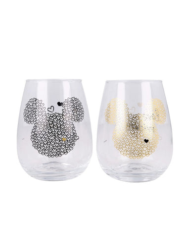 Set of 2 Glasses Disney 510 ml