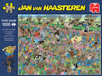 Comic Puzzle The Dutch Craft Market 1000 pieces - Jan van Haasteren