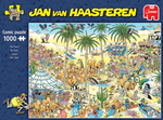 Comic Puzzle The Oasis 1500 pieces - Jan van Haasteren