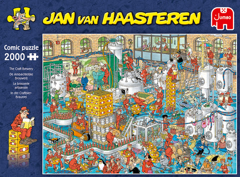 Comic Puzzle The Craft Brewery 2000 pieces - Jan van Haasteren