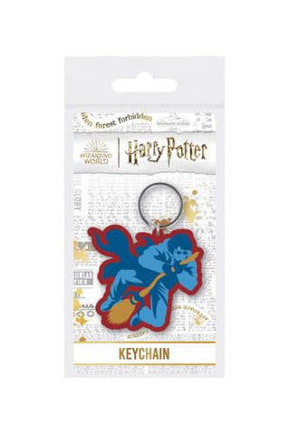 Harry Potter på kvast - Nyckelring
