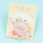 Kirby Dream Land Jester Acrylic Clip - Kirby Shiny Pop
