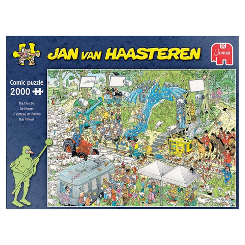 Comic Puzzle The Film Set 2000 pieces - Jan van Haasteren