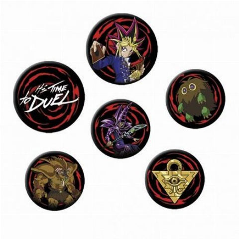 Yu-Gi-Oh! Yugi and Monsters 6-Pack Pin Badges