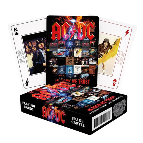 Playing Cards In Rock We Trust - AC/DC