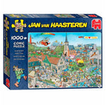 Comic Puzzle Studio Island Retreat 1000 pieces - Jan van Haasteren