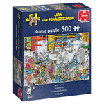 Comic Puzzle Candy Factory 500 pieces - Jan van Haasteren