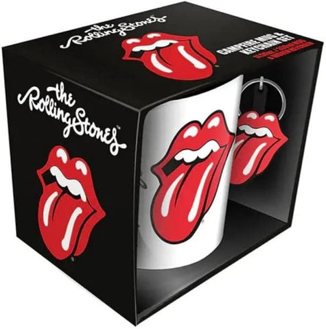 The Rolling Stones Mug and Keychain Gift Set