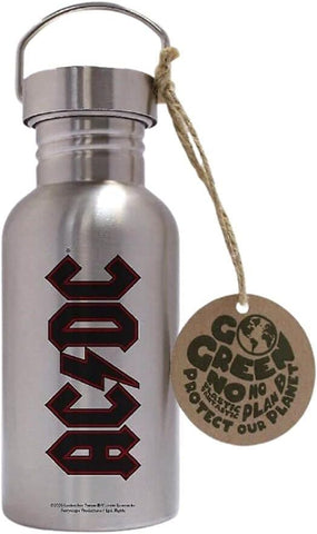 Steel Bottle Logo - AC/DC