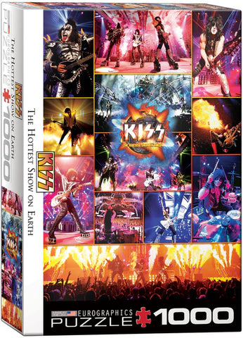 Puzzle KISS The Hottest Show on Earth 1000 pieces - Eurographics
