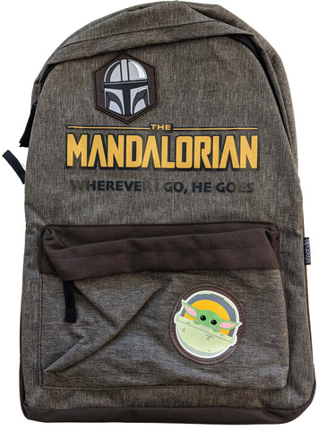 Backpack Wherever I go he goes - Star Wars: The Mandalorian