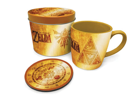 Mug, Coaster and Keepsake Tin Gift Set - The Legend of Zelda