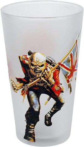 Iron Maiden Pint Glass The Trooper