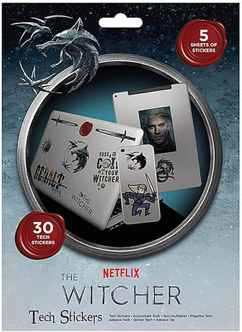 Tech Stickers The Witcher - Netflix