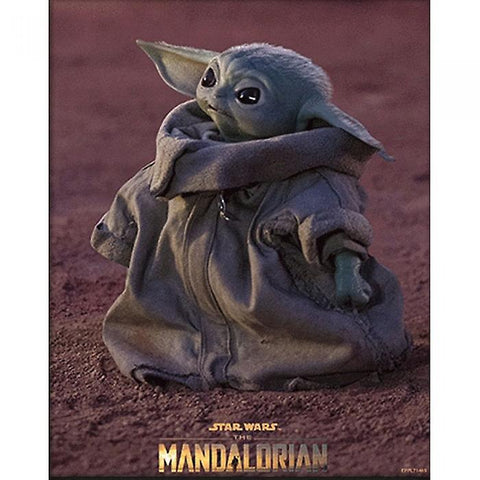 3D Poster Grogu 20 x 25 - Star Wars: The Mandalorian