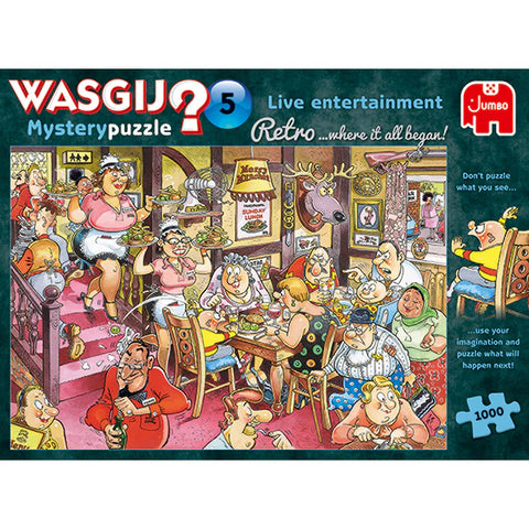 Mystery Puzzle 5 Sunday Lunch! 1000 pieces - Wasgij