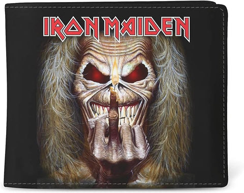Iron Maiden Middle Finger Wallet - Rocksax