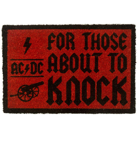AC/DC Door Mat 40x60 cm