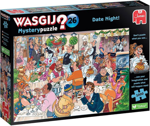 Mystery Puzzle 26 Date Night! 1000 pieces - Wasgij