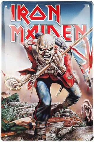 Metal Sign Iron Maiden
