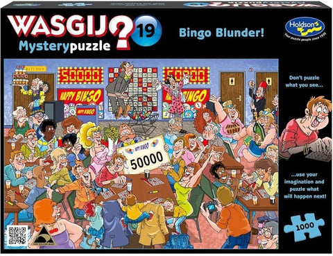 Mystery Puzzle 19 Bingo Blunder! 1000 pieces - Wasgij