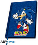 Sonic The Hedgehog Notebook A5 - ABY Style
