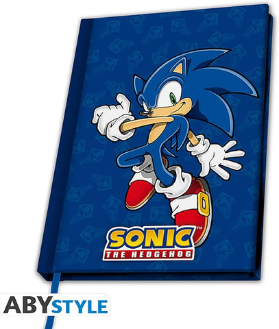 Sonic The Hedgehog Notebook A5 - ABY Style