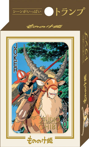 Princess Mononoke Playing Cards - Studio Ghibli