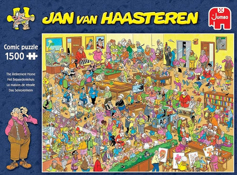 Comic Puzzle The Retirement Home 1500 pieces - Jan van Haasteren
