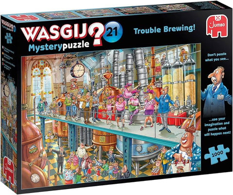 Mystery Puzzle 21 Trouble Brewing! 1000 pieces - Wasgij