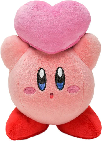 Plush Toy Kirby with Heart 36 cm - Kirby