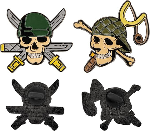 One Piece Zoro & Usopp Pin Set