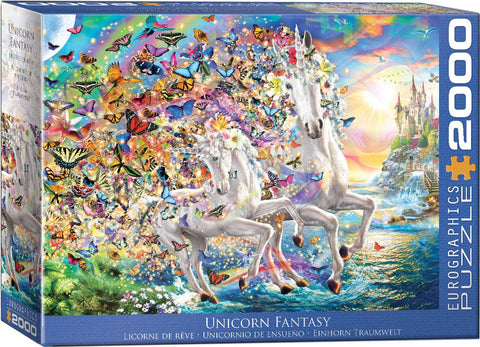 Puzzle Unicorn Fantasy 2000 pieces - Eurographics Puzzle