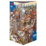 Triangular Puzzle Sherlock & Co. 2000 pieces - Heye