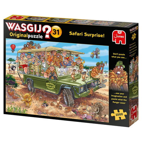 Original Puzzle 31 Safari Surprise! 1000 pieces - Wasgij
