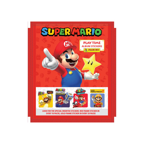 Play Time Album Stickers Super Mario - Nintendo