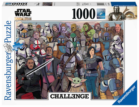 Puzzle Star Wars: The Mandalorian 1000 pieces - Ravensburger Puzzle