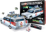 3D Puzzle Ghosbusters Ecto-1 280 Pieces - Wrebbit Puzzle 3D