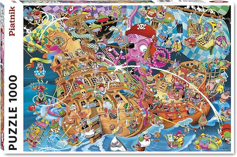 Piatnik Puzzle The Pink Pirate