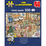Comic Puzzle New Year Celebration! 500 pieces - Jan van Haasteren