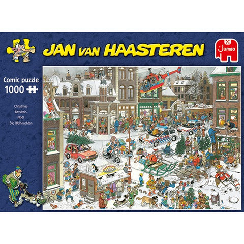 Comic Puzzle Christmas 1000 pieces - Jan van Haasteren