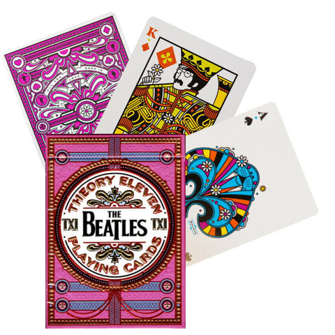 The Beatles Theory Eleven - Pink Playing Cards