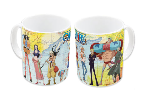 One Piece Island Porcelain Mug