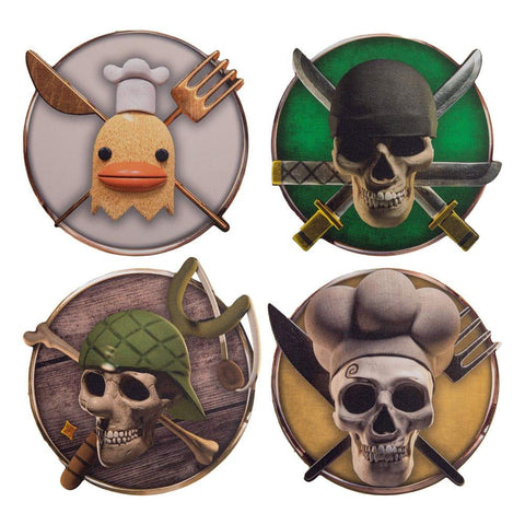 One Piece Coasters Netflix Set 2