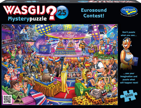 Mystery Puzzle 25 Eurosound Contest! 1000 pieces - Wasgij