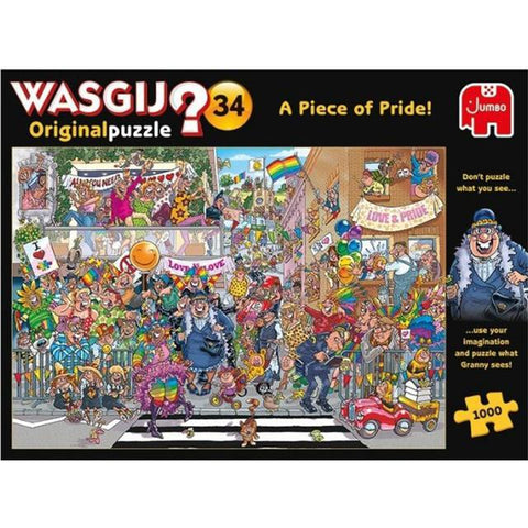 Original Puzzle 34 A Piece of Pride! 1000 pieces - Wasgij